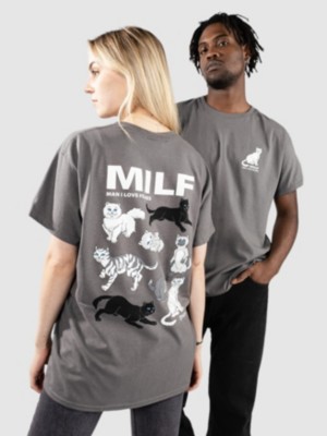 ◆RIPNDIP◆MAN I LOVE FELINES 半袖Tシャツ チャコール 送料込 MAN I LOVE FELINES TEE – RIPNDIP TOKYO